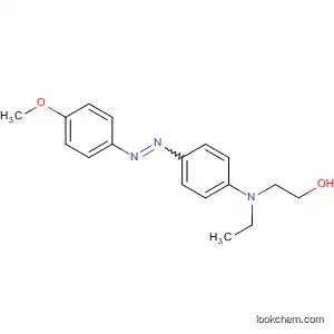 Molecular Structure of 88580-92-1 (Ethanol, 2-[ethyl[4-[(4-methoxyphenyl)azo]phenyl]amino]-)