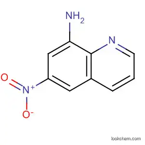 Molecular Structure of 88609-21-6 (6-Nitro-8-quinolinamine)