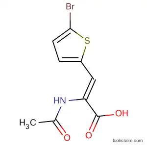 2-Propenoic acid, 2-(acetylamino)-3-(5-bromo-2-thienyl)-, (Z)-