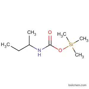 Molecular Structure of 89029-20-9 (Carbamic acid, (1-methylpropyl)-, trimethylsilyl ester)