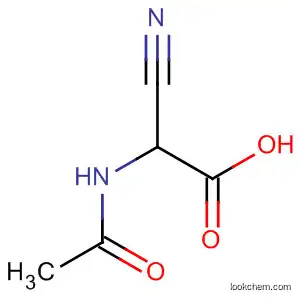 Molecular Structure of 89188-25-0 (Acetic acid, (acetylamino)cyano-)