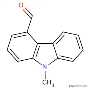 Molecular Structure of 89369-26-6 (9H-Carbazole-4-carboxaldehyde, 9-methyl-)