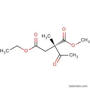Butanedioic acid, 2-acetyl-2-methyl-, 1-ethyl 4-methyl ester, (S)-