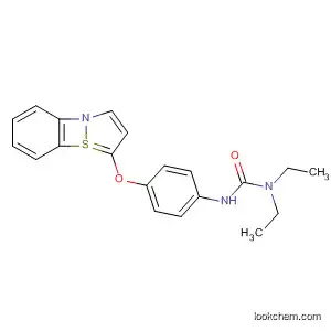 Molecular Structure of 89721-80-2 (Urea, N'-[4-(1,2-benzisothiazol-5-yloxy)phenyl]-N,N-diethyl-)