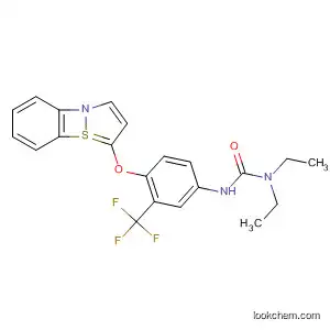 Molecular Structure of 89721-90-4 (Urea,
N'-[4-(1,2-benzisothiazol-5-yloxy)-3-(trifluoromethyl)phenyl]-N,N-diethyl-)
