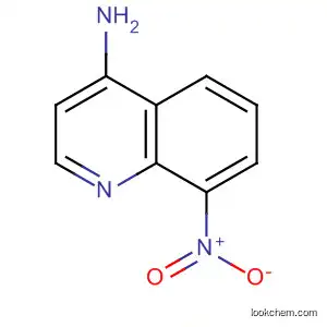 Molecular Structure of 89770-26-3 (8-Nitro-4-quinolinamine)