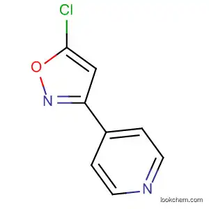 Molecular Structure of 89819-64-7 (Pyridine, 4-(5-chloro-3-isoxazolyl)-)