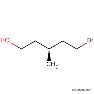 Molecular Structure of 89872-60-6 (1-Pentanol, 5-bromo-3-methyl-, (S)-)