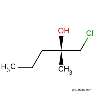 Molecular Structure of 89968-63-8 (2-Pentanol, 1-chloro-2-methyl-, (S)-)