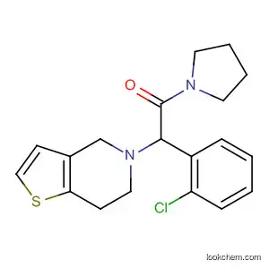 Pyrrolidine,
1-[(2-chlorophenyl)(6,7-dihydrothieno[3,2-c]pyridin-5(4H)-yl)acetyl]-