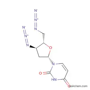 Molecular Structure of 100898-90-6 (Uridine, 3',5'-diazido-2',3',5'-trideoxy-)