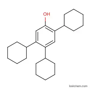 Molecular Structure of 90104-75-9 (2,4,5-tricyclohexylphenol)