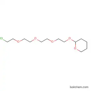 Molecular Structure of 90213-14-2 (2H-Pyran, 2-[2-[2-[2-(2-chloroethoxy)ethoxy]ethoxy]ethoxy]tetrahydro-)