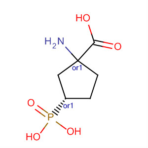 (-+)-1-AMINO-CIS-3-PHOSPHONO-CYCLOPENTAN E CARBOXYL
