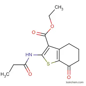 ethyl 7-oxo-2-(propionylamino)-4,5,6,7-tetrahydro-1-benzothiophene-3-carboxylate