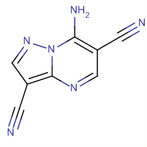 7-AMINO-3-CYANOPYRAZOLO[1,5-A]PYRIMIDIN-6-YL CYANIDE