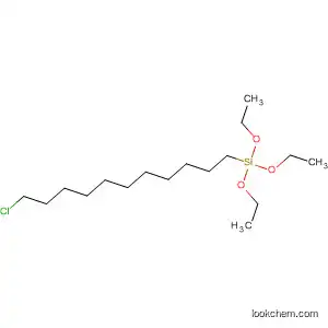 Molecular Structure of 120876-31-5 (11-CHLOROUNDECYLTRIETHOXYSILANE)