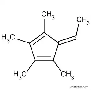 Molecular Structure of 122427-60-5 (1,3-Cyclopentadiene, 5-ethylidene-1,2,3,4-tetramethyl-)