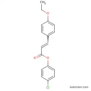 2-Propenoic acid, 3-(4-ethoxyphenyl)-, 4-chlorophenyl ester, (E)-