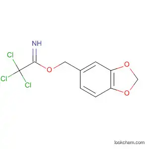 Ethanimidic acid, 2,2,2-trichloro-, 1,3-benzodioxol-5-ylmethyl ester