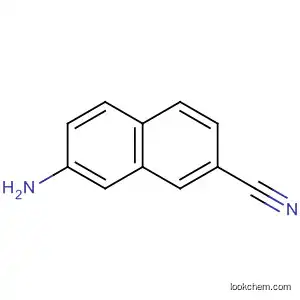 Molecular Structure of 129667-71-6 (7-Aminonaphthalene-2-carbonitrile)