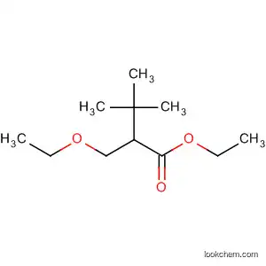 Molecular Structure of 131837-13-3 (Ethyl 3-Ethoxy-2-Tert-Butylpropionate)