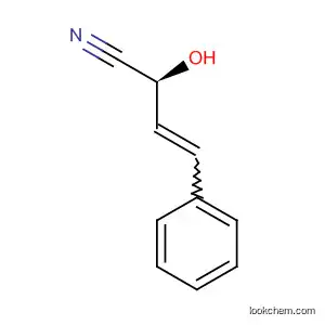 Molecular Structure of 132617-10-8 ([S,(-)]-2-Hydroxy-4-phenyl-3-butenenitrile)