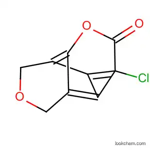 3,4,8-Metheno-2H,5H-pyrano[4,3-b]pyran-2-one, 3-chlorohexahydro-