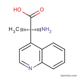 Molecular Structure of 137855-78-8 (4-Quinolinepropanoic acid, a-amino-, (S)-)
