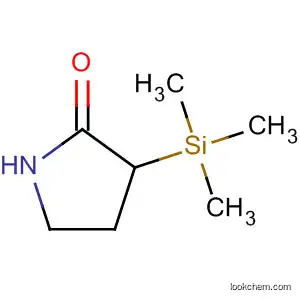Molecular Structure of 138142-34-4 (2-Pyrrolidinone, 3-(trimethylsilyl)-)