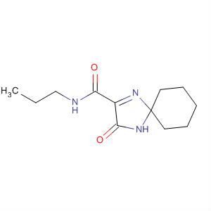 Molecular Structure of 138574-04-6 (1,4-Diazaspiro[4.5]dec-1-ene-2-carboxamide, 3-oxo-N-propyl-)