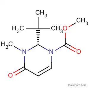 1(2H)-Pyrimidinecarboxylic acid,
2-(1,1-dimethylethyl)-3,4-dihydro-3-methyl-4-oxo-, methyl ester, (S)-