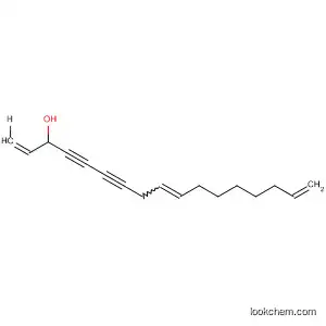 Molecular Structure of 13894-97-8 (1,9,16-Heptadecatriene-4,6-diyn-3-ol, (Z)-)