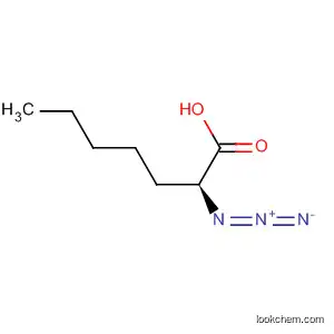 Heptanoic acid, 2-azido-, (S)-