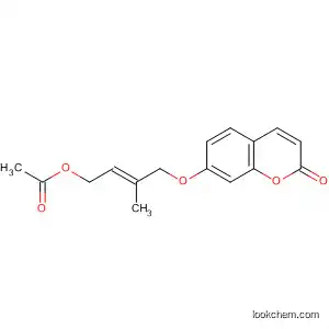 2H-1-Benzopyran-2-one, 7-[[4-(acetyloxy)-2-methyl-2-butenyl]oxy]-, (E)-