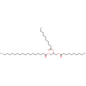 Octadecanoic acid, 2,3-bis[(1-oxodecyl)oxy]propyl ester