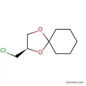 Molecular Structure of 139892-53-8 ((R)-2-(Chloromethyl)-1,4-dioxaspiro[4.5]decane)