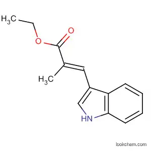 2-Propenoic acid, 3-(1H-indol-3-yl)-2-methyl-, ethyl ester, (E)-