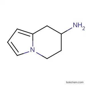 Molecular Structure of 140848-70-0 (7-Indolizinamine,5,6,7,8-tetrahydro-,(R)-(9CI))