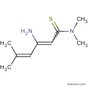 2,4-Hexadienethioamide, 3-amino-N,N,5-trimethyl-