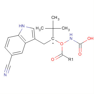 Carbamic acid, [2-(5-cyano-1H-indol-3-yl)ethyl]-, 1,1-dimethylethyl ester