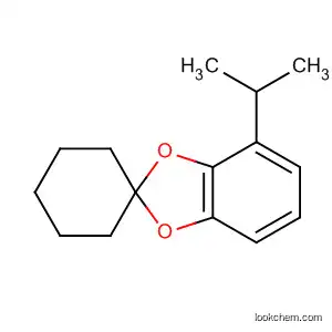 Spiro[1,3-benzodioxole-2,1'-cyclohexane], 4-(1-methylethyl)-