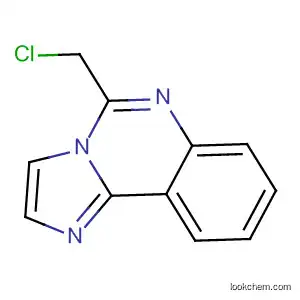 Molecular Structure of 147395-81-1 (Imidazo[1,2-c]quinazoline, 5-(chloromethyl)-)