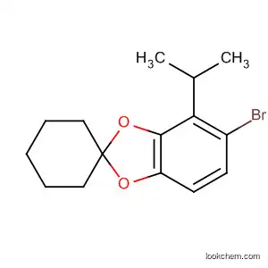 Spiro[1,3-benzodioxole-2,1'-cyclohexane], 5-bromo-4-(1-methylethyl)-