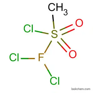 Molecular Structure of 1495-33-6 (Methanesulfonyl chloride, dichlorofluoro-)