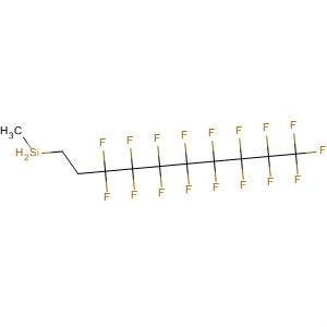 Molecular Structure of 151133-91-4 (Silane,
(3,3,4,4,5,5,6,6,7,7,8,8,9,9,10,10,10-heptadecafluorodecyl)methyl-)