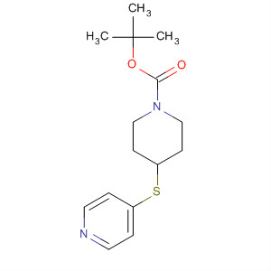 4-(PYRIDIN-4-YLSULFANYL)-PIPERIDINE-1-CARBOXYLIC ACID TERT-BUTYL ESTER