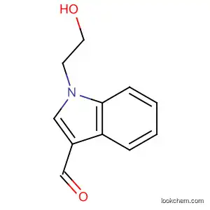Molecular Structure of 161261-55-8 (1-(2-hydroxyethyl)-1H-indole-3-carbaldehyde)