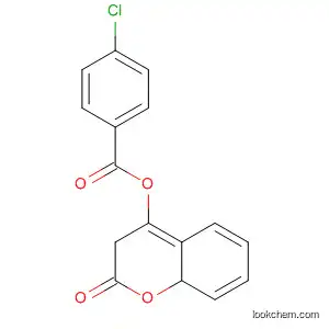 Molecular Structure of 16709-66-3 (Benzoic acid, 4-chloro-, 2-oxo-2H-1-benzopyran-4-yl ester)