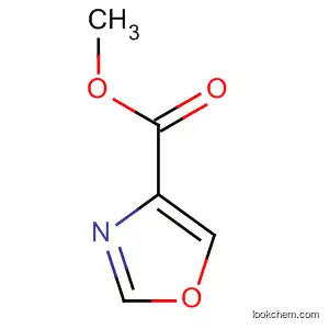 Molecular Structure of 170487-38-4 (4-Oxazolecarboxylic acid, methyl ester (9CI))